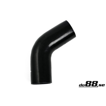 Silicone hose Black 60 degrees 4,25´´ (108mm)