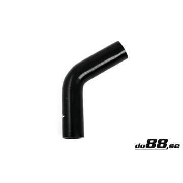 Silicone hose Black 60 degrees 1´´ (25mm)