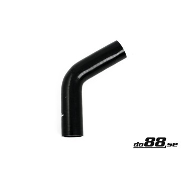 Silicone hose Black 60 degrees 1,18´´ (30mm)