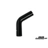 Silicone hose Black 60 degrees 1,18´´ (30mm)