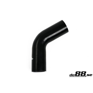 Silicone hose Black 60 degrees 1,875´´ (48mm)