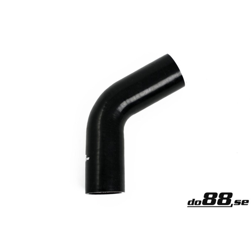 Silicone hose Black 60 degrees 1,875´´ (48mm)