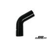 Silicone hose Black 60 degrees 1,875´´ (48mm)