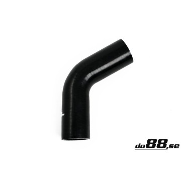 Silicone hose Black 60 degrees 2,25´´ (57mm)