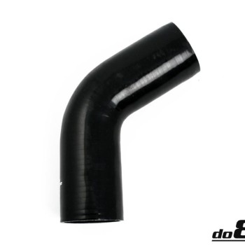 Silicone hose Black 60 degrees 2,75´´ (70mm)
