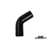 Silicone hose Black 60 degrees 2,75´´ (70mm)