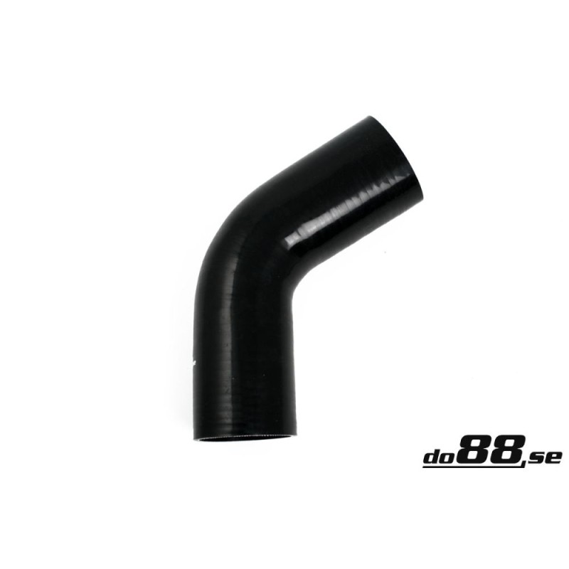 Silicone hose Black 60 degrees 3,125´´ (80mm)