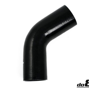Silicone hose Black 60 degrees 3,25´´ (83mm)