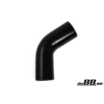 Silicone hose Black 60 degrees 3,75´´ (95mm)