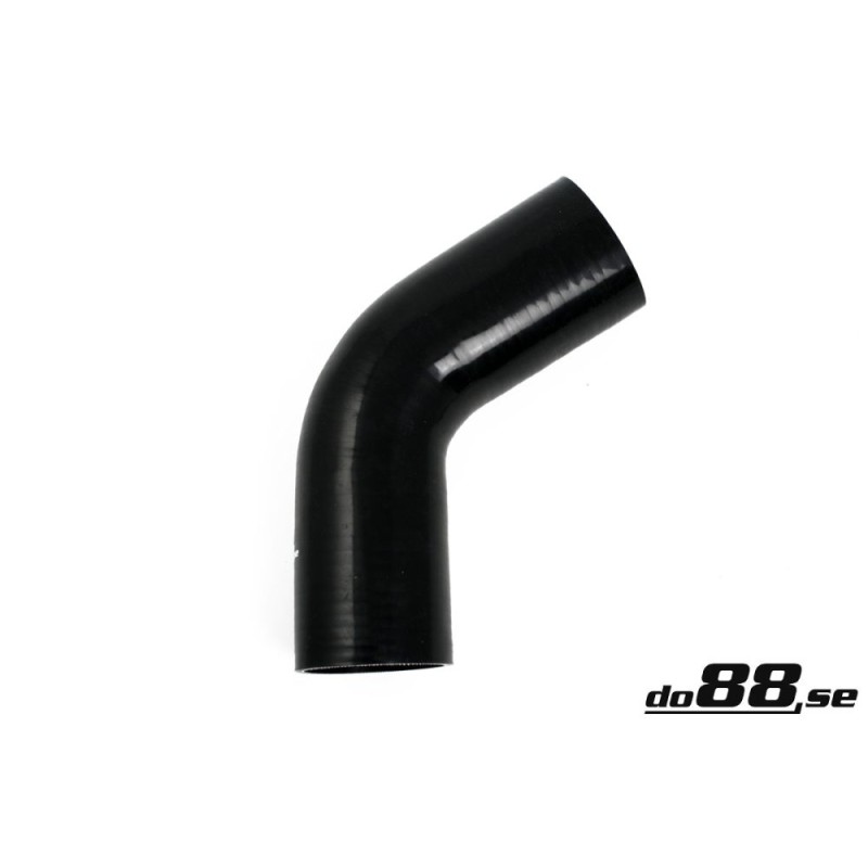 Silicone hose Black 60 degrees 3,75´´ (95mm)