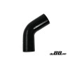 Silicone hose Black 60 degrees 3,75´´ (95mm)