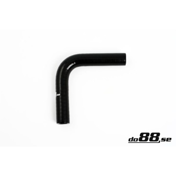 Silicone hose Black 90 degrees 0,75´´ (19mm)