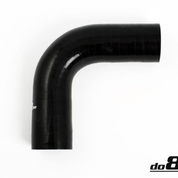 Silicone hose Black 90 degrees 1´´ (25mm)