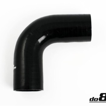 Silicone hose Black 90 degrees 2´´ (51mm)