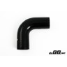 Silicone hose Black 90 degrees 2´´ (51mm)