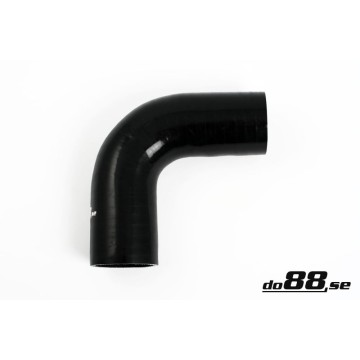 Silicone hose Black 90 degrees 2,25´´ (57mm)