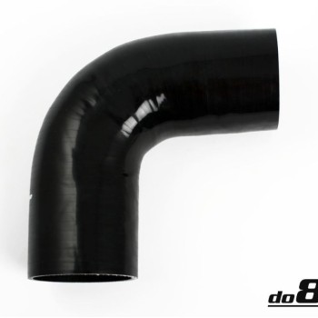 Silicone hose Black 90 degrees 3,75´´ (95mm)
