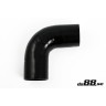 Silicone hose Black 90 degrees 3,75´´ (95mm)
