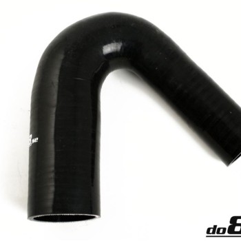 Silicone hose Black 135 degrees 1,25 - 1,625´´ (32-41mm)