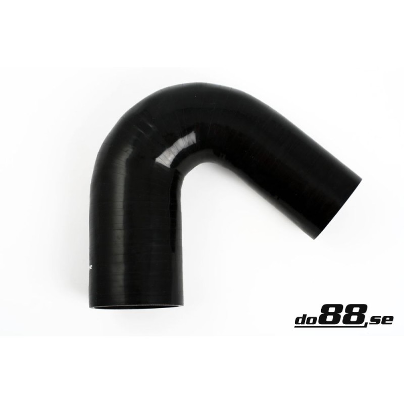 Silicone hose Black 135 degrees 2,5 - 2,75´´ (63-70mm)