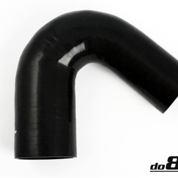 Silicone hose Black 135 degrees 2,75 - 3´´ (70-76mm)