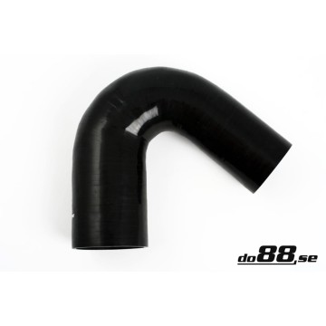 Silicone hose Black 135 degrees 2,75 - 3,125´´ (70-80mm)