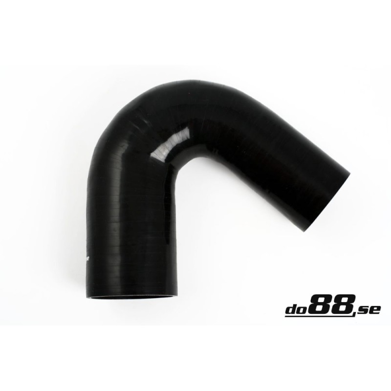 Silicone hose Black 135 degrees 2,75 - 3,125´´ (70-80mm)