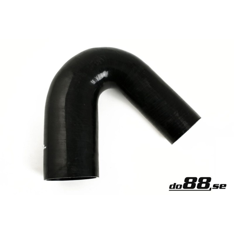 Silicone hose Black 135 degrees 3 - 4´´ (76-102mm)