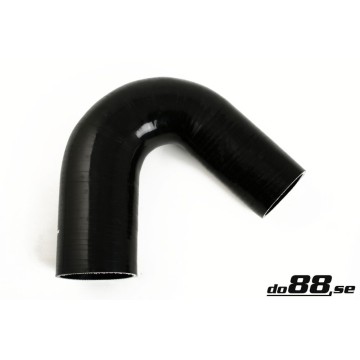 Silicone hose Black 135 degrees 3 - 3,5´´ (76-89mm)