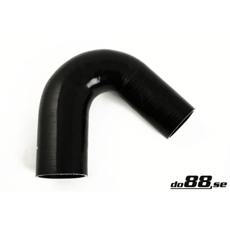 Silicone hose Black 135 degrees 3 - 3,5´´ (76-89mm)