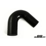 Silicone hose Black 135 degrees 3 - 3,5´´ (76-89mm)