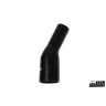 Silicone hose Black 25 degrees 2,5 - 2,75´´ (63 - 70mm)