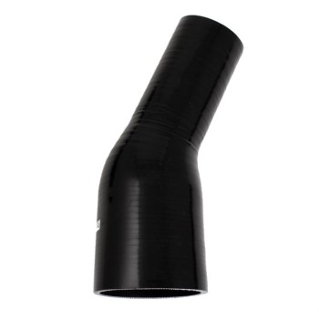Silicone hose Black 25 degrees 2,75 - 3,125´´ (70 - 80mm)