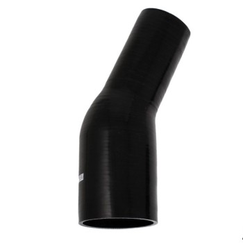 Silicone hose Black 25 degrees 3,125 - 3,5´´ (80-89mm)
