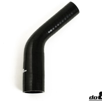Silicone hose Black 45 degrees 0,75 - 1,25´´ (19-32mm)
