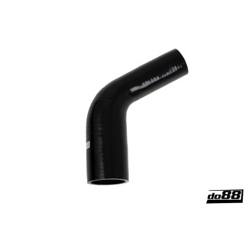 Silicone hose Black 60 degrees 1,625 - 2´´ (41-51mm)