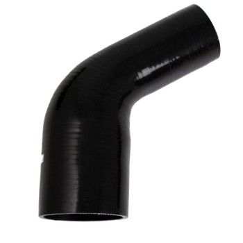 Silicone hose Black 60 degrees 3 - 3,125´´ (76 - 80mm)