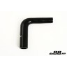 Silicone hose Black 90 degrees 0,5 - 0,625´´ (13-16mm)