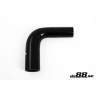 Silicone hose Black 90 degrees 1,5 - 1,625´´ (38-41mm)