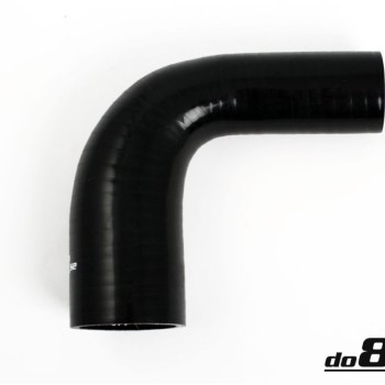Silicone hose Black 90 degrees 1,625 - 2´´ (41 - 51mm)