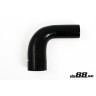 Silicone hose Black 90 degrees 1,75 - 2´´ (45 - 51mm)