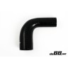 Silicone hose Black 90 degrees 1,875 - 2,125´´ (48-54mm)