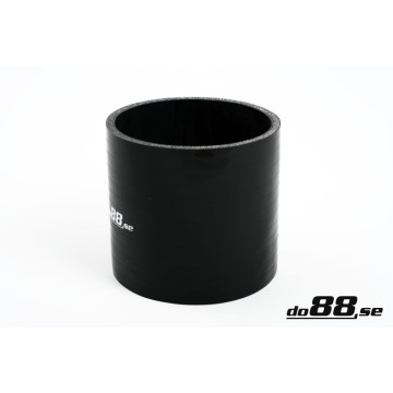 Silicone hose Black Fitting 4,5´´ (114mm)
