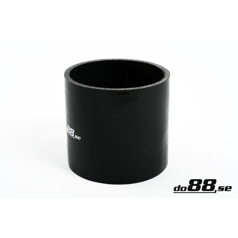 Silicone hose Black Fitting 4,5´´ (114mm)