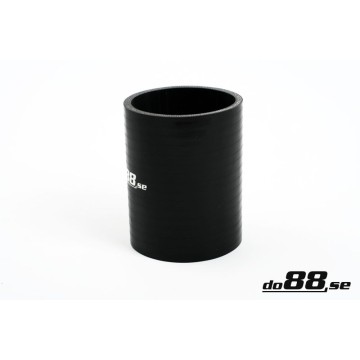 Silicone hose Black Fitting 3´´ (76mm)