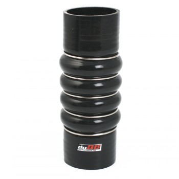 Silicone hose Black Flexkoppling 4-Steg 2,75´´ (70mm)