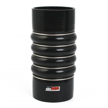 Silicone hose Black Flexkoppling 4-Steg 3,5´´ (89mm)