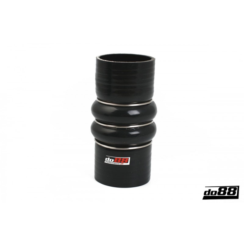 Silicone hose Black Flexkoppling 2-Steg 1,75´´ (45mm)