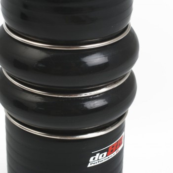 Silicone hose Black Flexkoppling 2-Steg 3,5´´ (89mm)