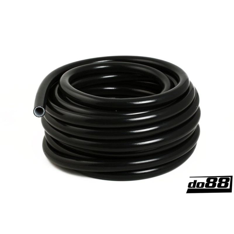 Silicone hose Reinforced Black 1´´ (25mm)